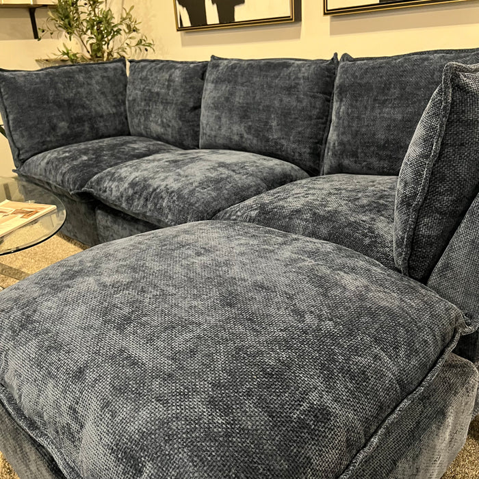 Modular Sectional Dream Couch in Navy Blue