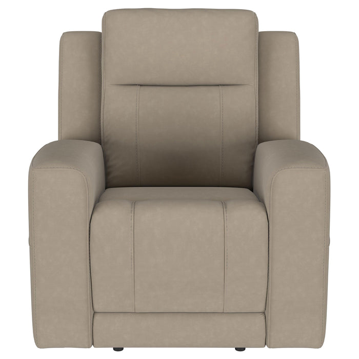 Brentwood Upholstered Recliner Chair Taupe