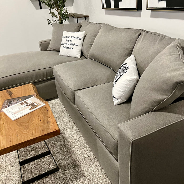 Gray Room and Board York Sectional