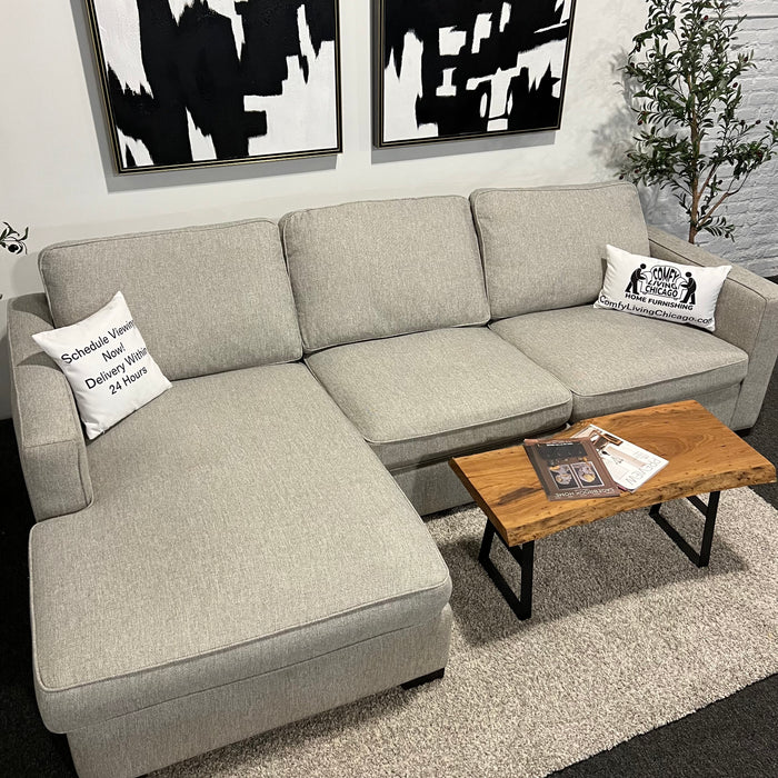 Room and Board Morrison Gray Sectional