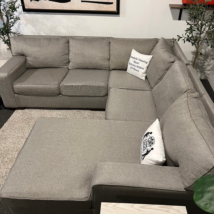 Ashley Homestores Modular U Shape Sectional Couch in Gray