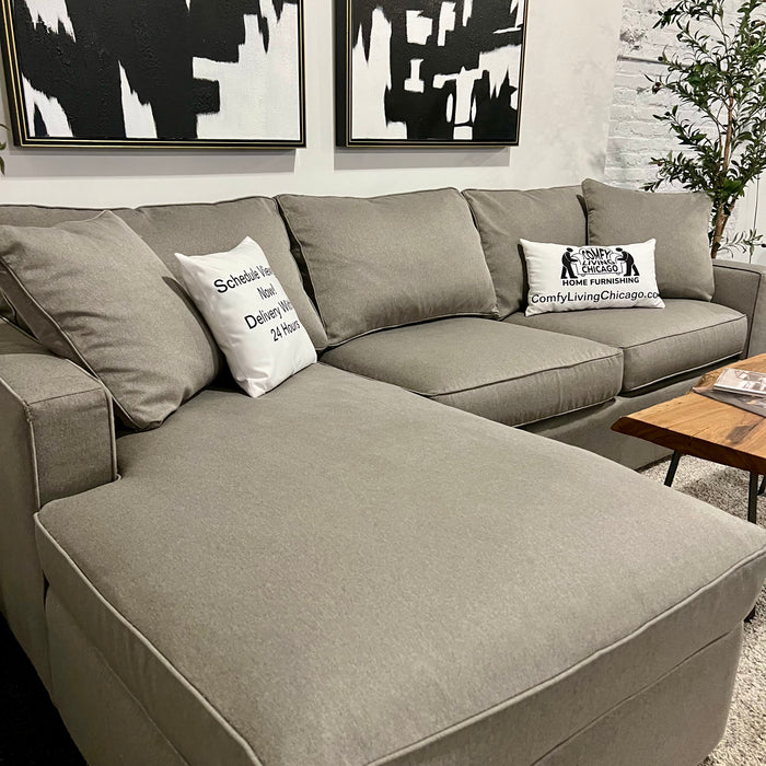 Gray Room and Board York Sectional