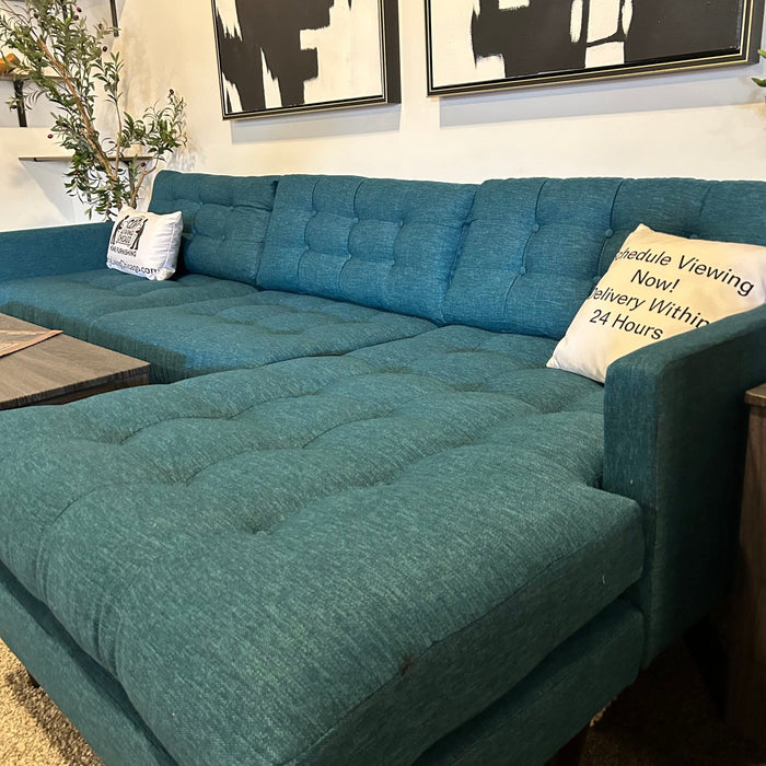 Joybird Eliot Reversible Sectional in Key Largo Zenith