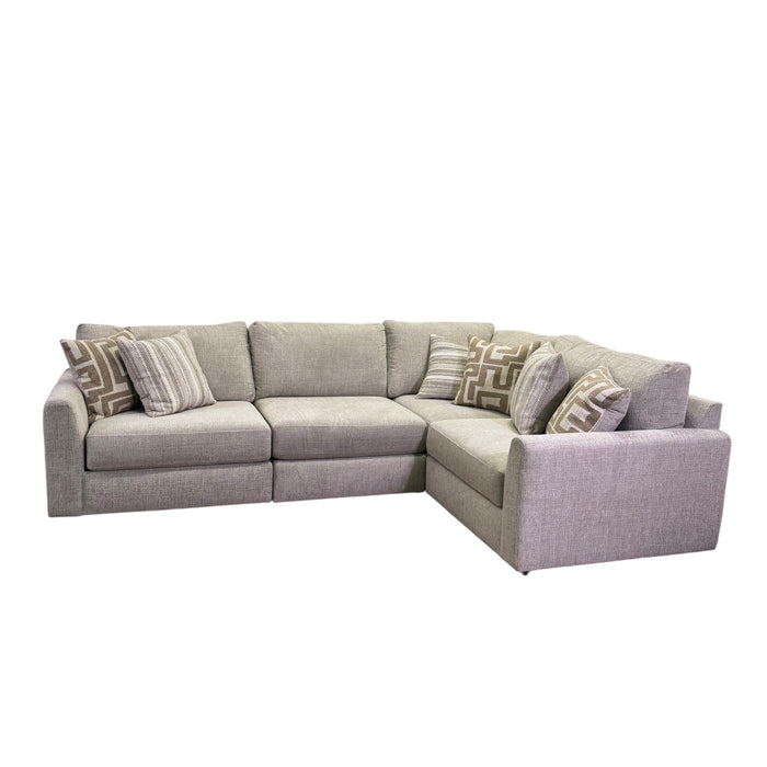 Marlow Modular 4 Piece Sectional in Cream
