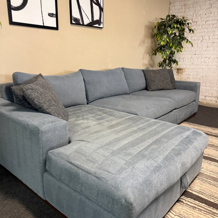 Joybird Sectional with Storage Chaise