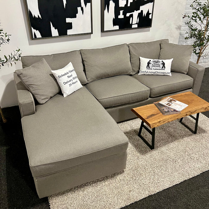 Gray Room and Board York Sectional