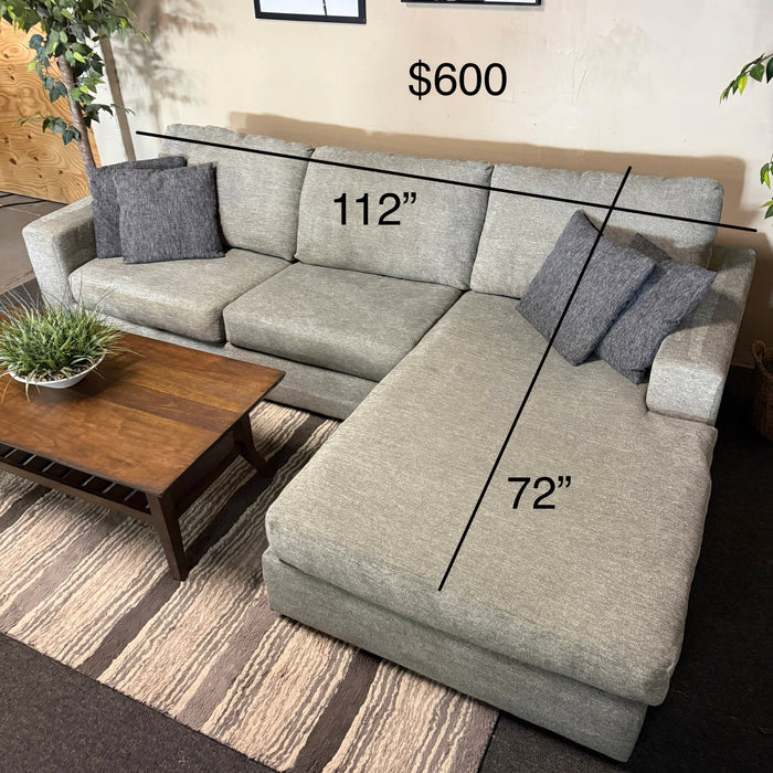 Gray Sectional Sofa