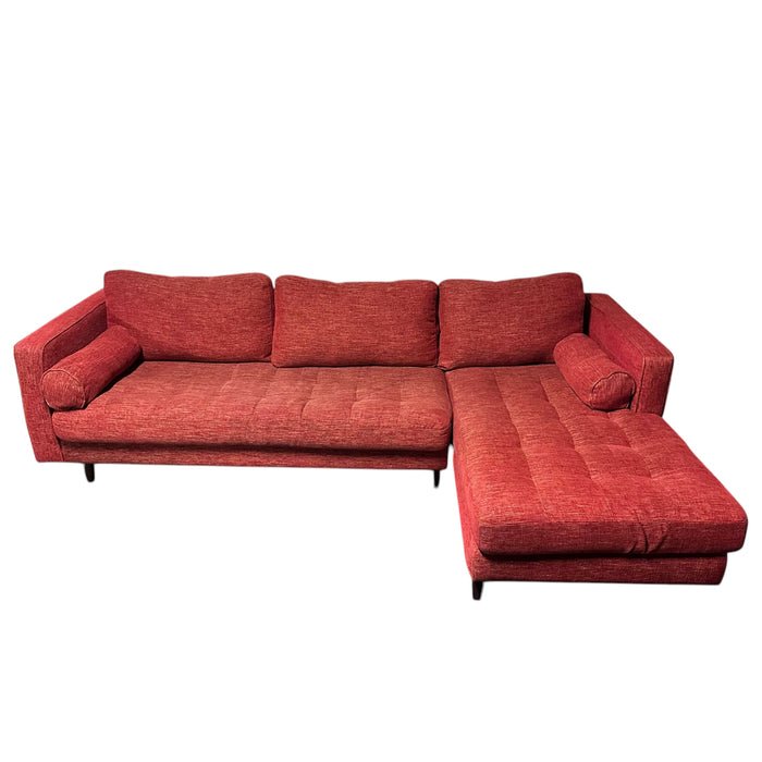 Red MCM Sectional