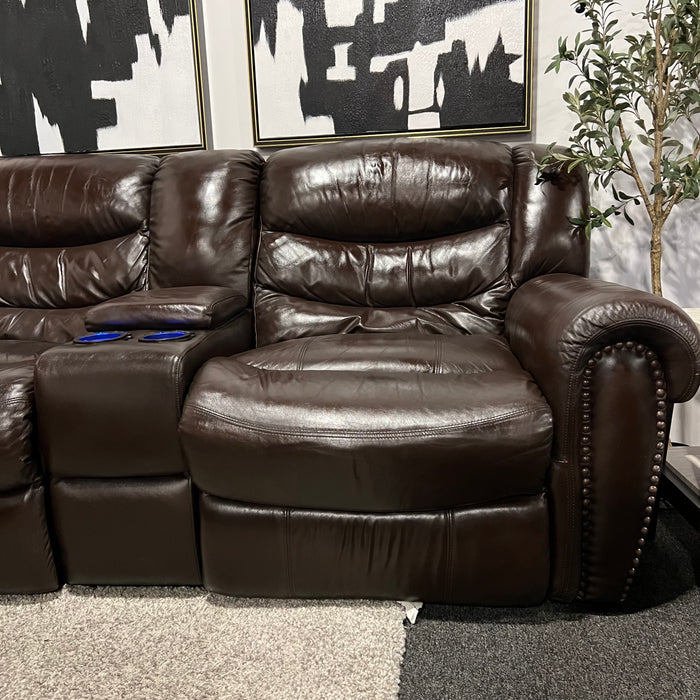 Bonded Leather Electric Recliner