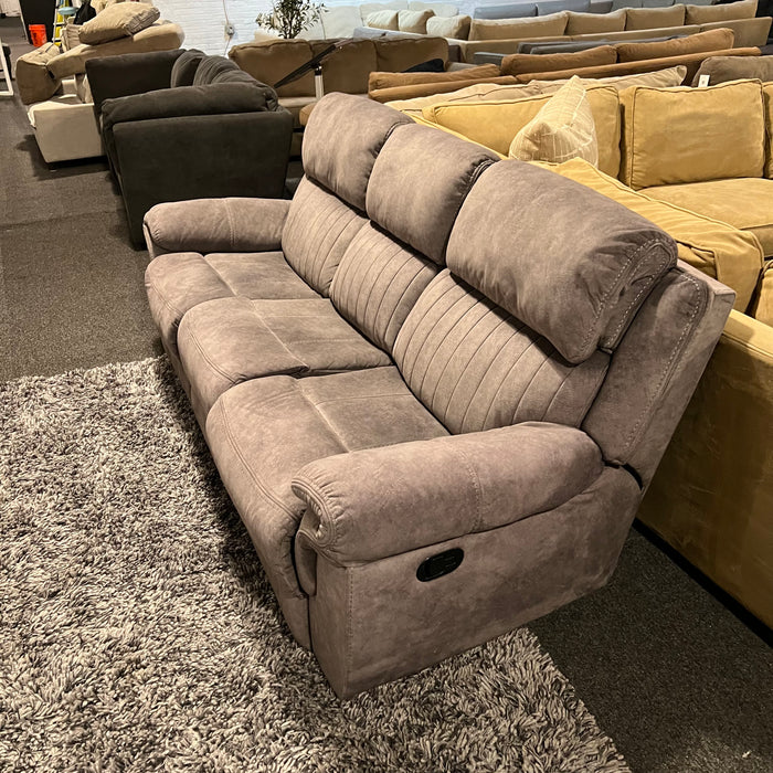 Gray Recliner Sofa Couch