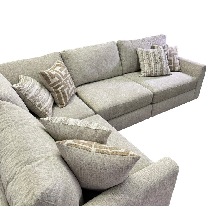 Marlow Modular 4 Piece Sectional in Cream