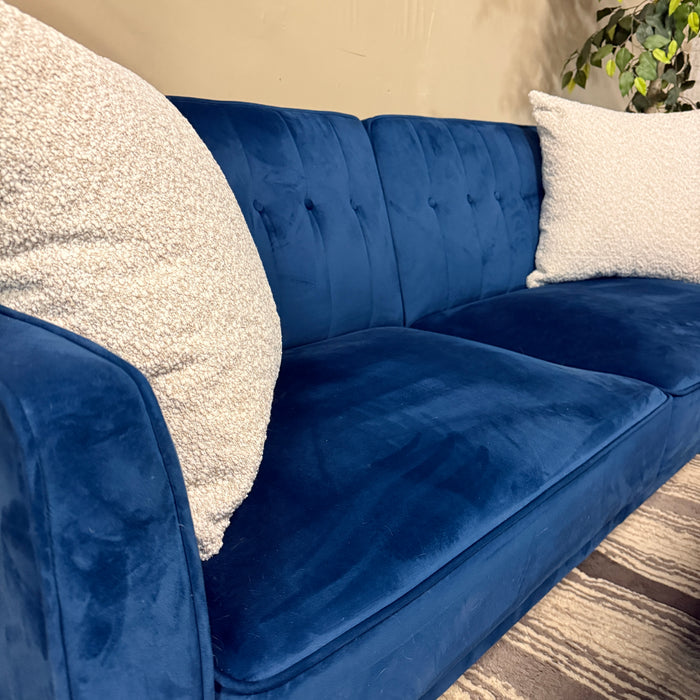 Futon Sofa in Blue