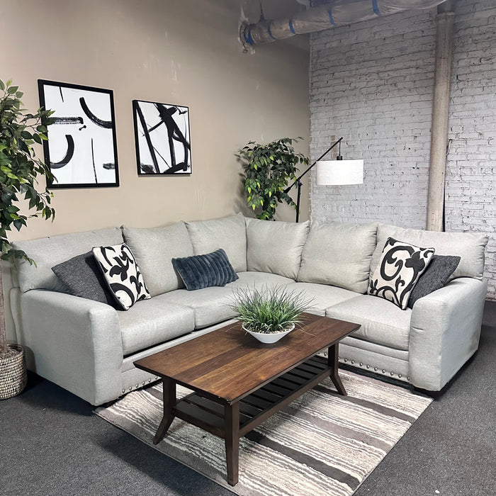 Gray Corner Sectional Sofa