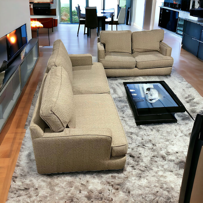 Gray American Signature Couch / Loveseat Set