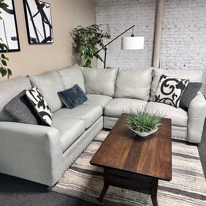 Gray Corner Sectional Sofa