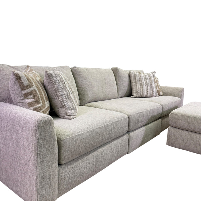 Marlow Modular 4 Piece Sectional in Cream
