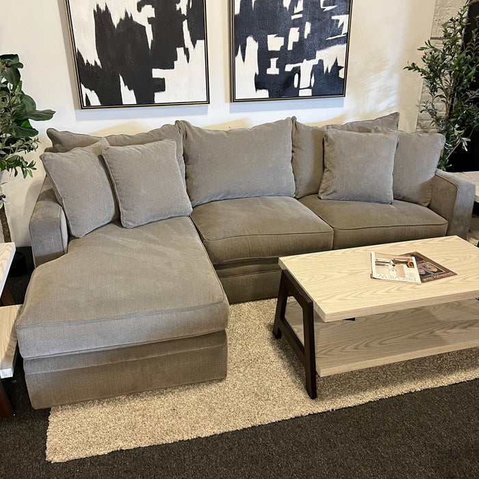 Room and Board Orson Two Piece Sectional Couch in Gray