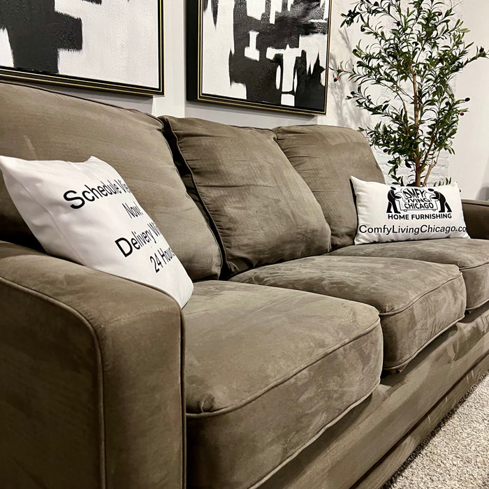 Gray Lazy Boy Kennedy Sofa