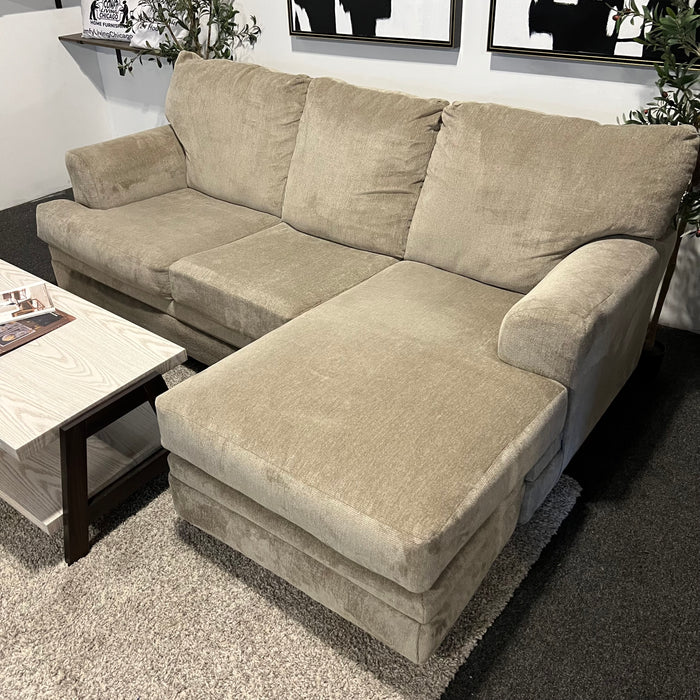 Ashley Cream Sectional with Reversible Chaise