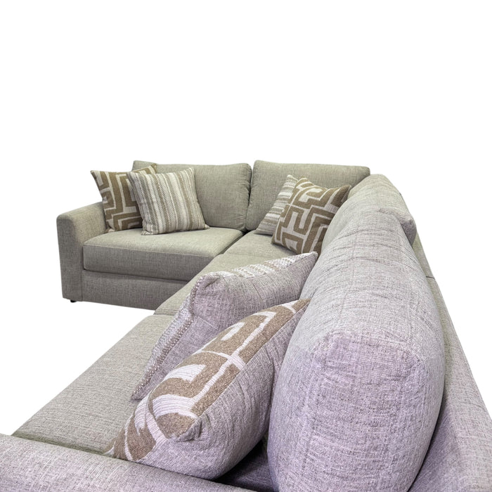 Marlow Modular 4 Piece Sectional in Cream