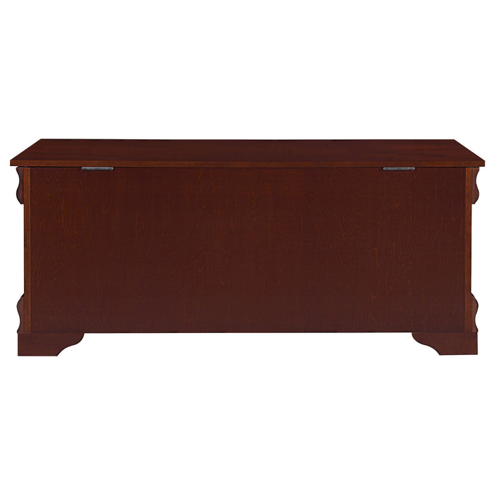 Pablo Rectangular Cedar Chest Warm Brown