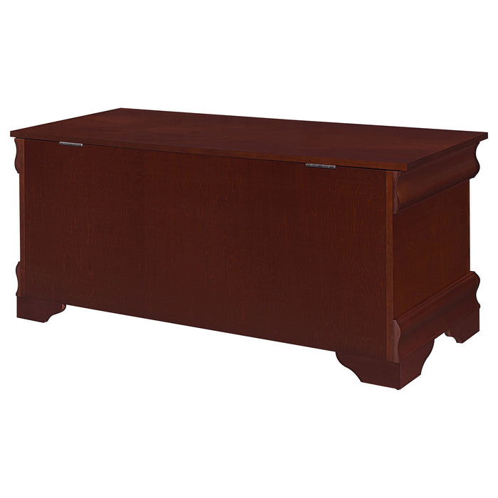 Pablo Rectangular Cedar Chest Warm Brown