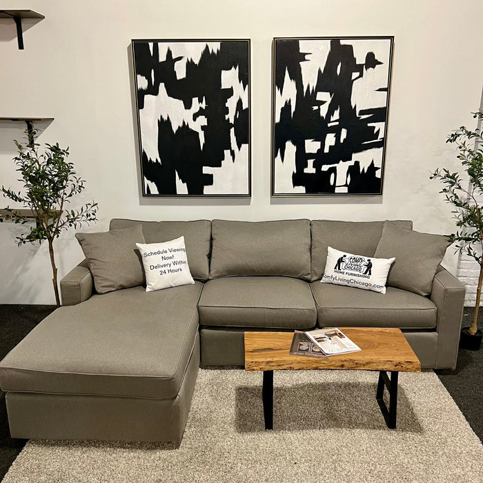 Gray Room and Board York Sectional