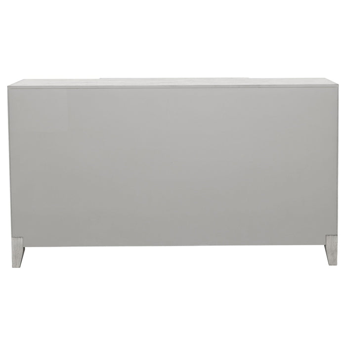 Mckellen 4-door Accent Cabinet Antique White