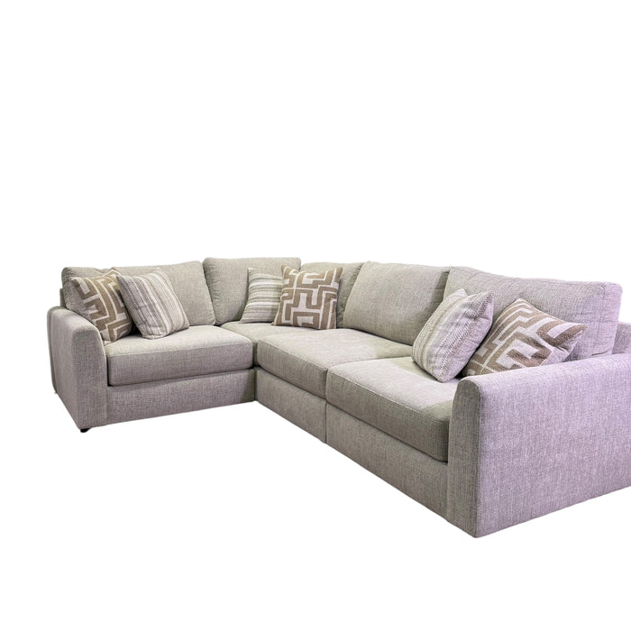 Marlow Modular 4 Piece Sectional in Cream