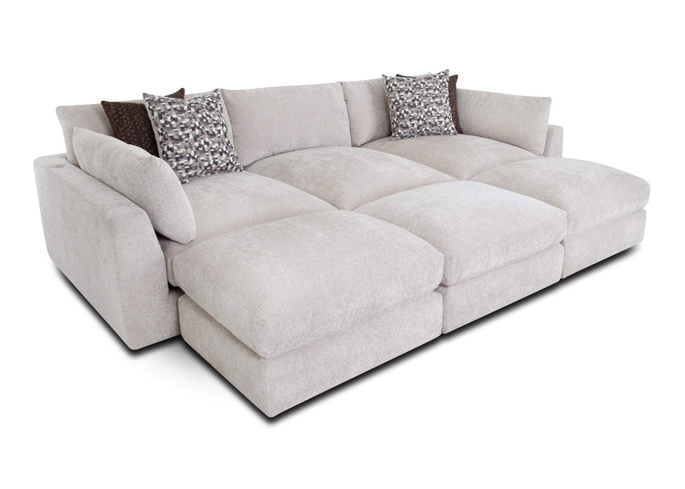 Dream Modular Sectional in Cream