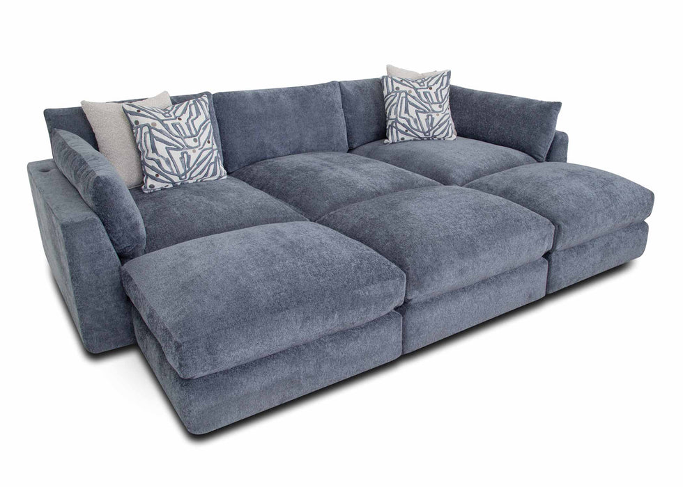 Dream Modular Sectional in Blue