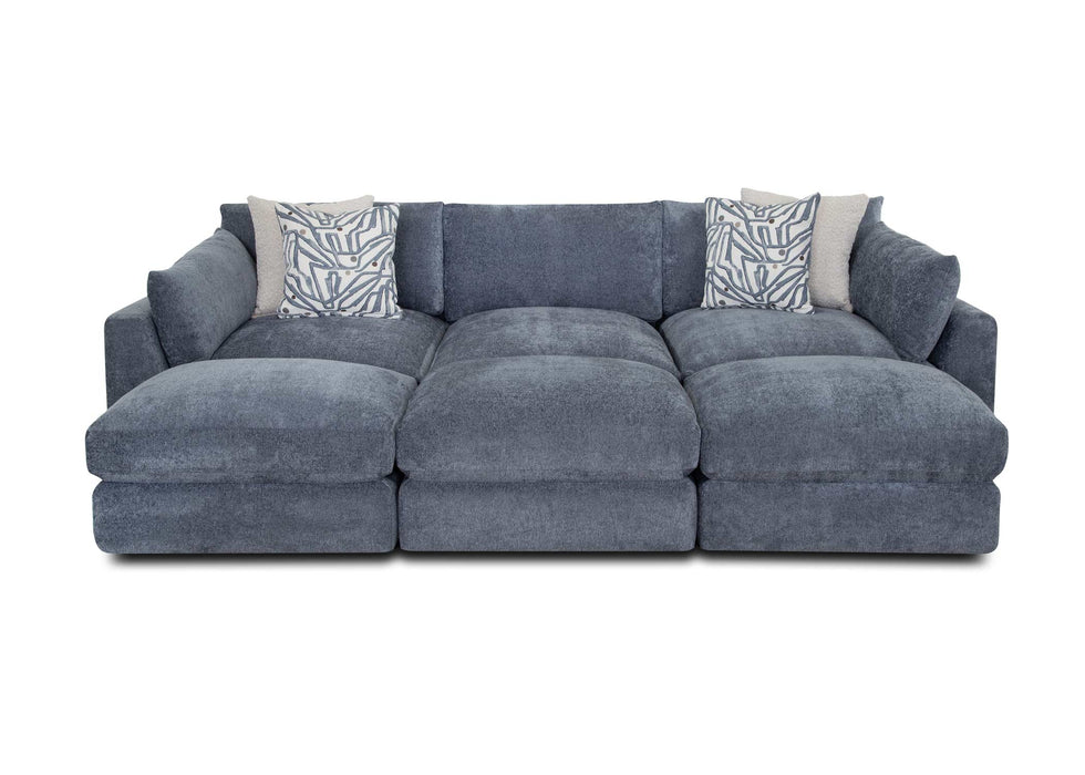 Dream Modular Sectional in Blue