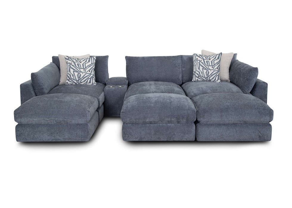 Dream Modular Sectional in Blue