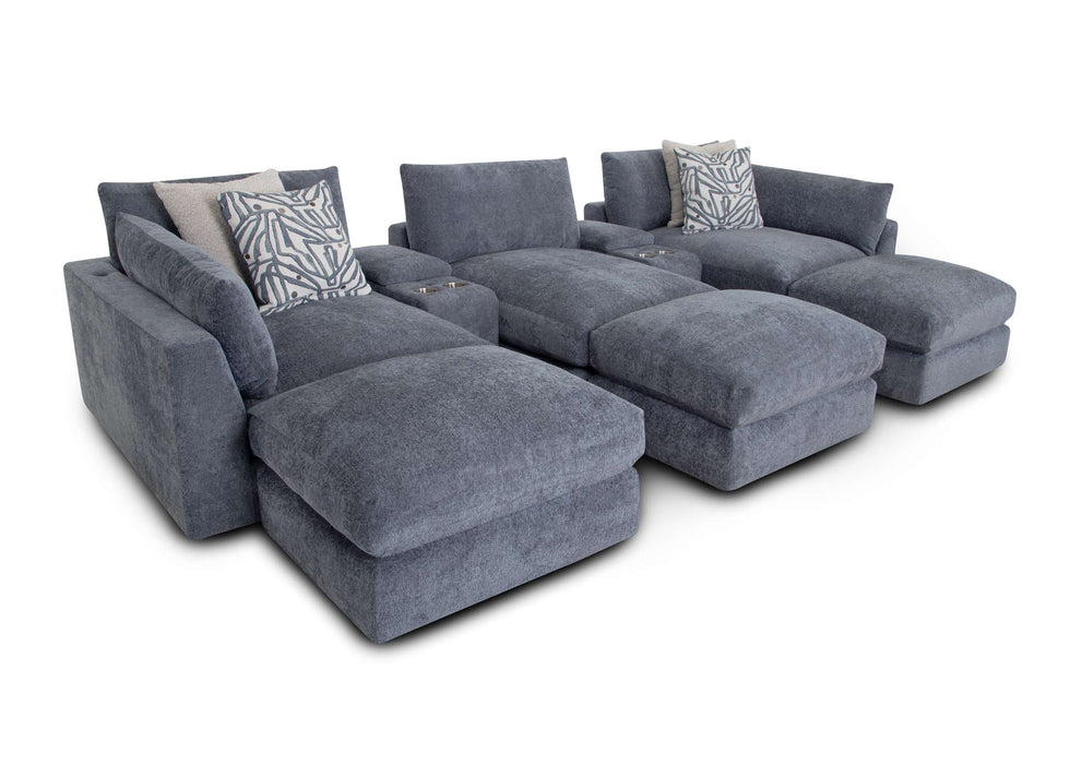Dream Modular Sectional in Blue