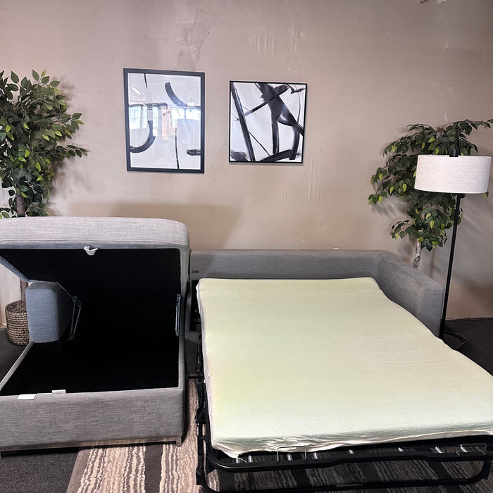 West Elm Sleeper Sectional with Storage Chaise