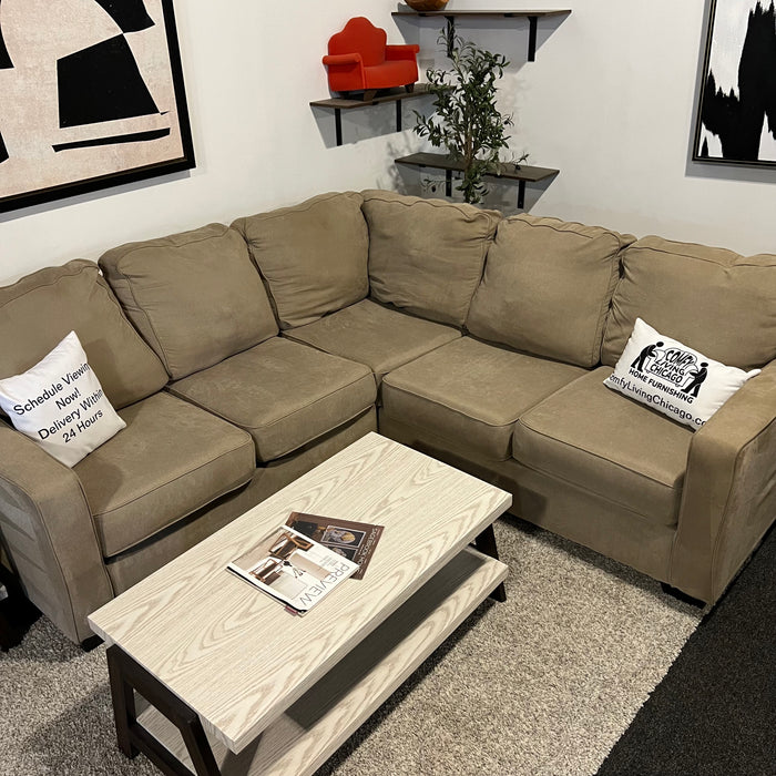 Ashley Tan Corner Sectional