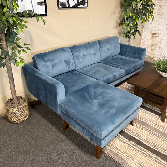 MCM Sectional with Reversible Chaise