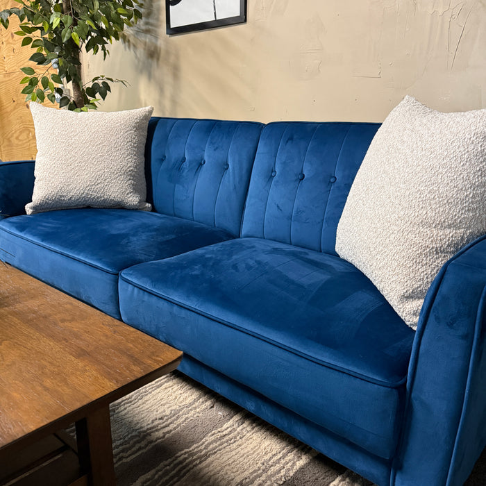 Futon Sofa in Blue