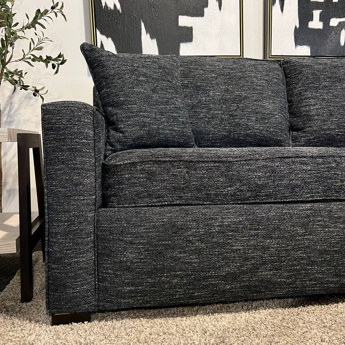 Navy Sofa with Sleeper