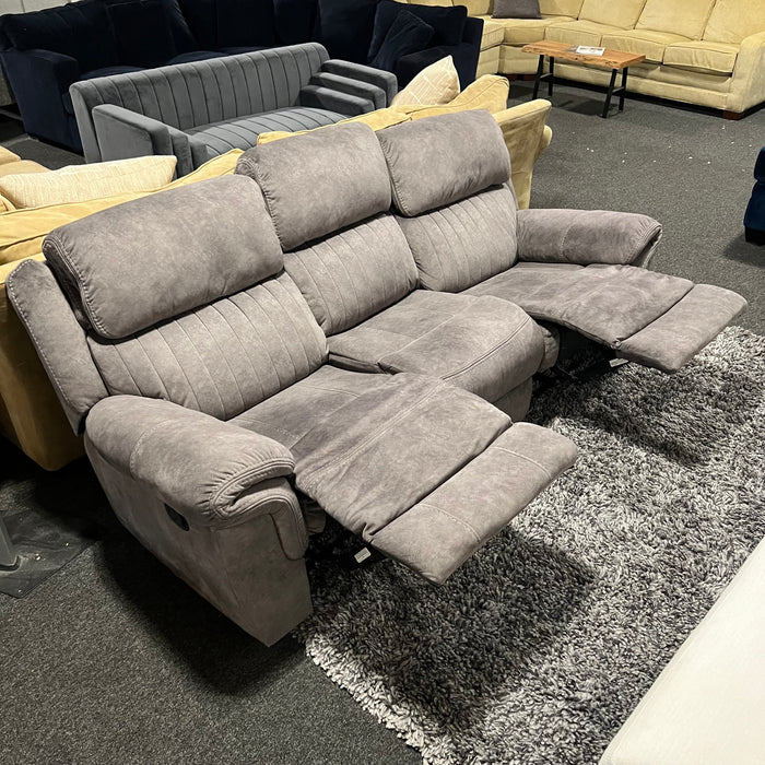 Gray Recliner Sofa Couch