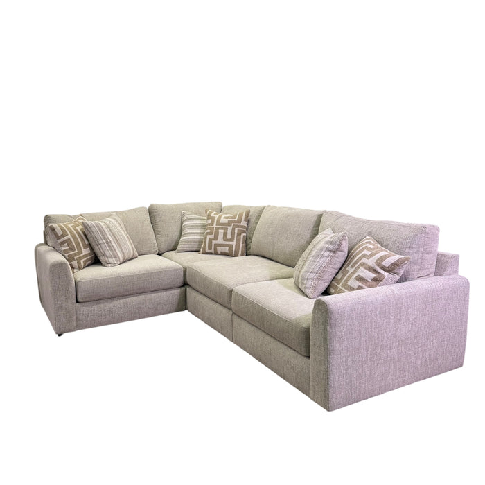 Marlow Modular 4 Piece Sectional in Cream