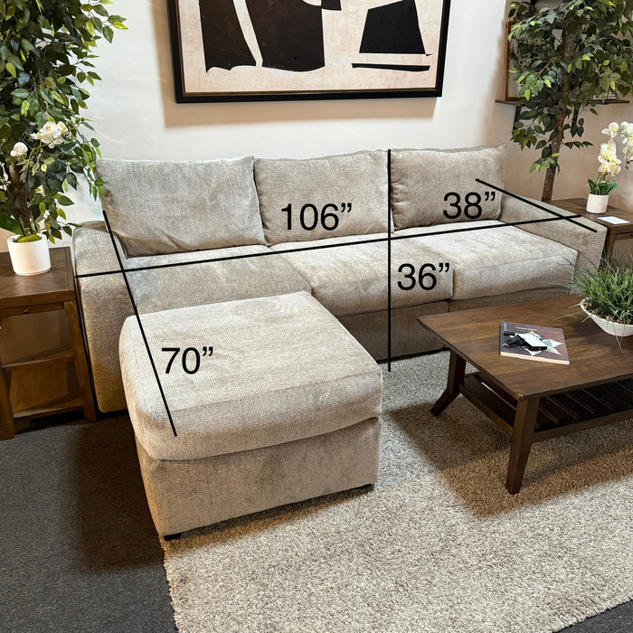 Daina Modular Sofa in Taupe