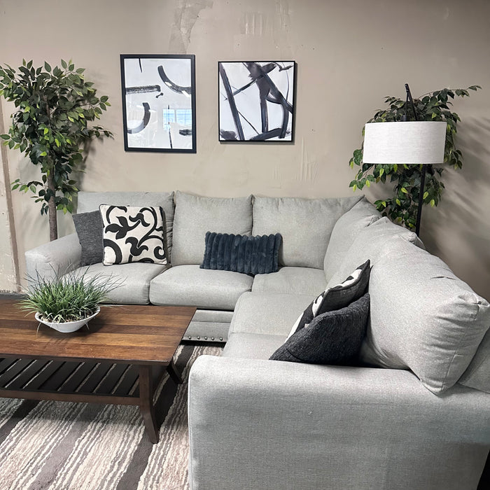 Gray Corner Sectional Sofa