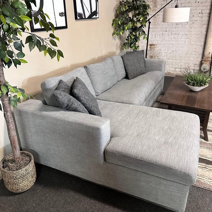 West Elm Sleeper Sectional with Storage Chaise