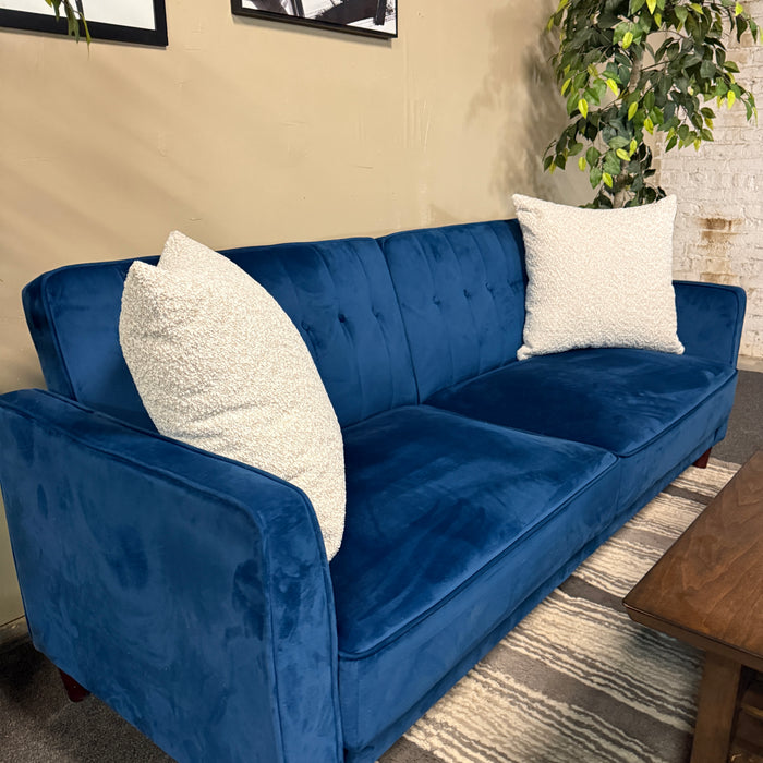 Futon Sofa in Blue