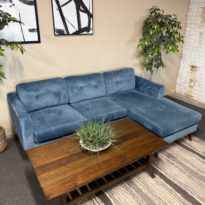 MCM Sectional with Reversible Chaise