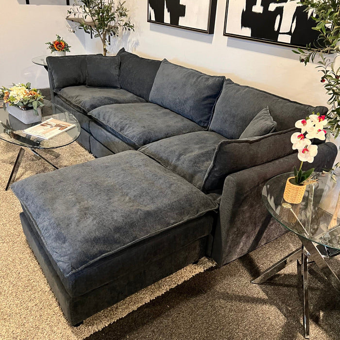 Modular Sectional Dream Couch in Dark Gray