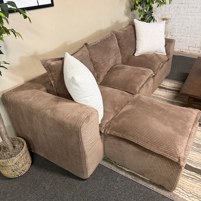 Corded Modular Cloud Sectional Sofa