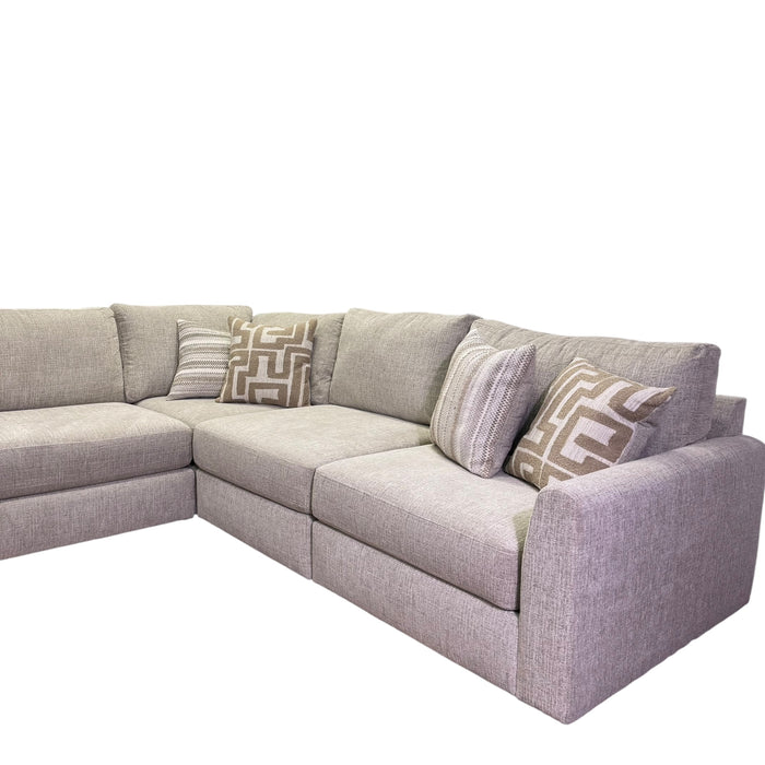 Marlow Modular 4 Piece Sectional in Cream
