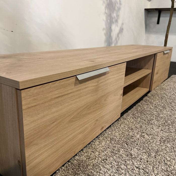 Wooden Tv Console Table with Drawers